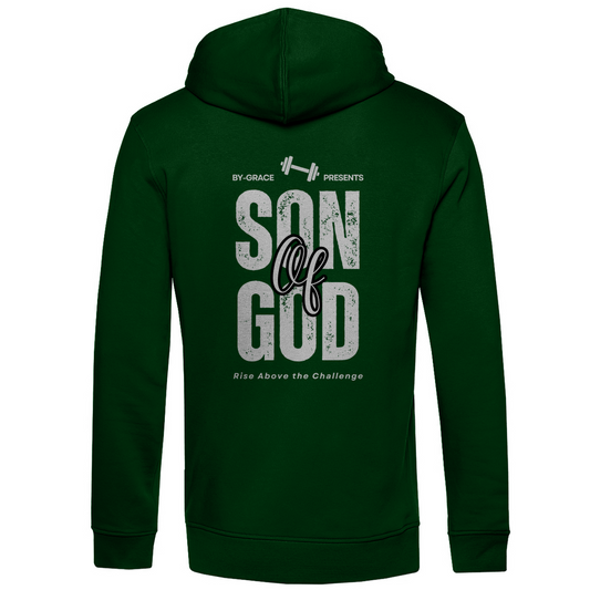 Herren Premium Bio Hoodie "Son of God" - by-grace.store