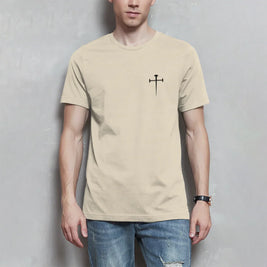 Herren T-Shirt Kreuz - by-grace.store