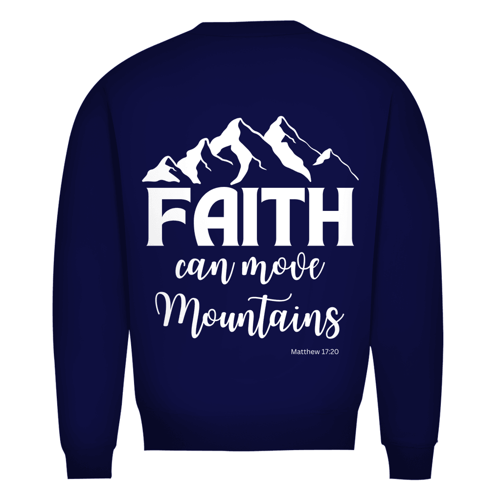 Herren Premium Bio Sweatshirt "Faith " - by-grace.store