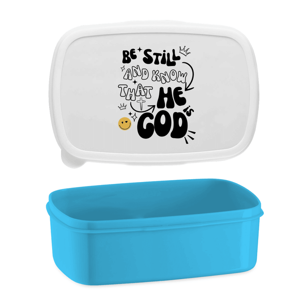 Lunchbox "He is God" - by-grace.store