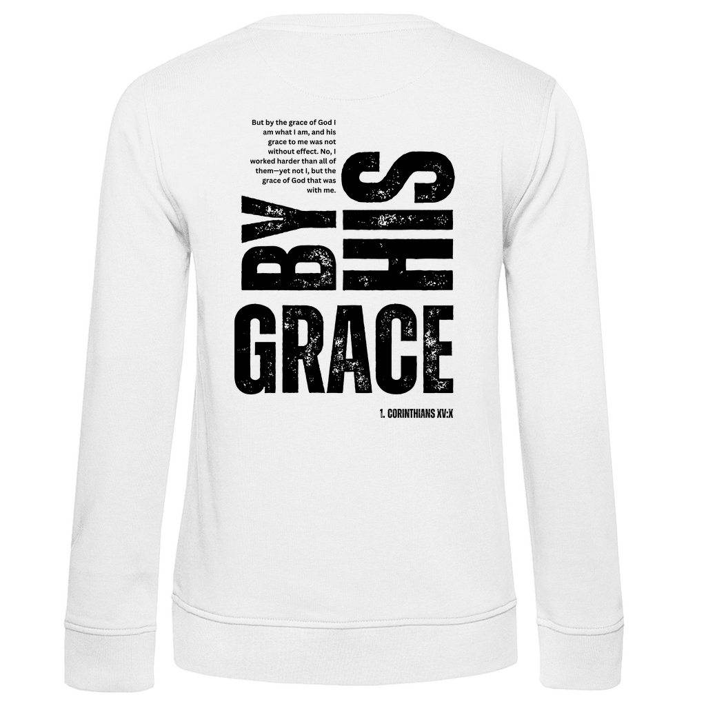 Damen Premium Bio Sweatshirt "Grace" - by-grace.store