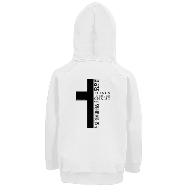 Kinder Premium Bio Hoodie "I can do all" - by-grace.store