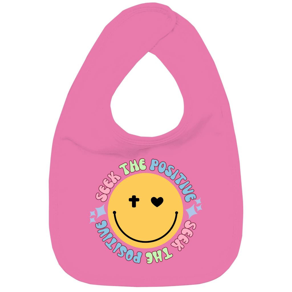 Kinder Bio Lätzchen "Seek the Positive" - by-grace.store