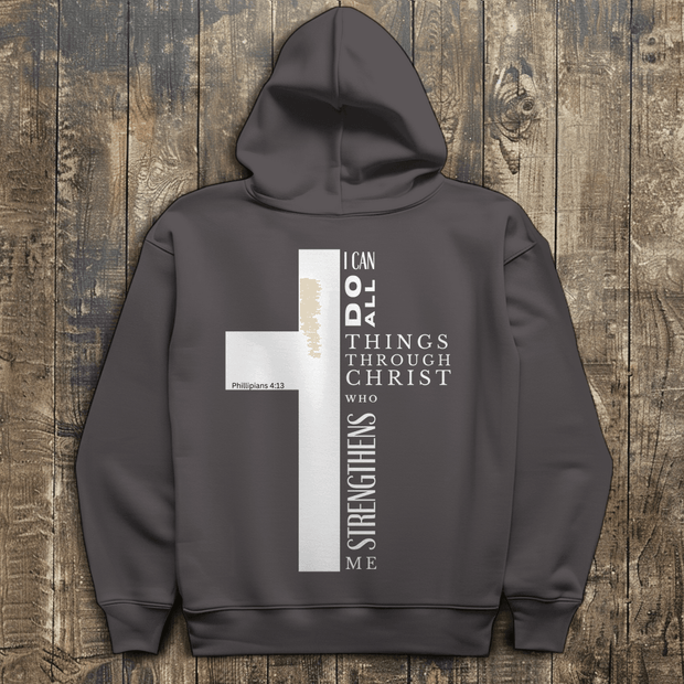 Herren Hoodie "I can do all" - by-grace.store