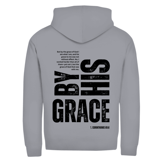 Herren Zipper Hoodie "Grace" - by-grace.store