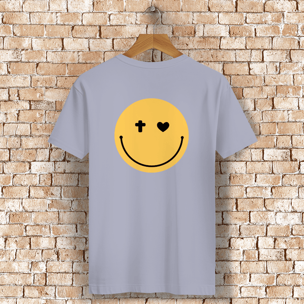 Unisex Rocker T-Shirt "Smiley" - by-grace.store