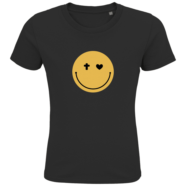 Kids Premium Bio T-Shirt "Smiley" - by-grace.store