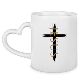 Tasse mit Herzhenkel 