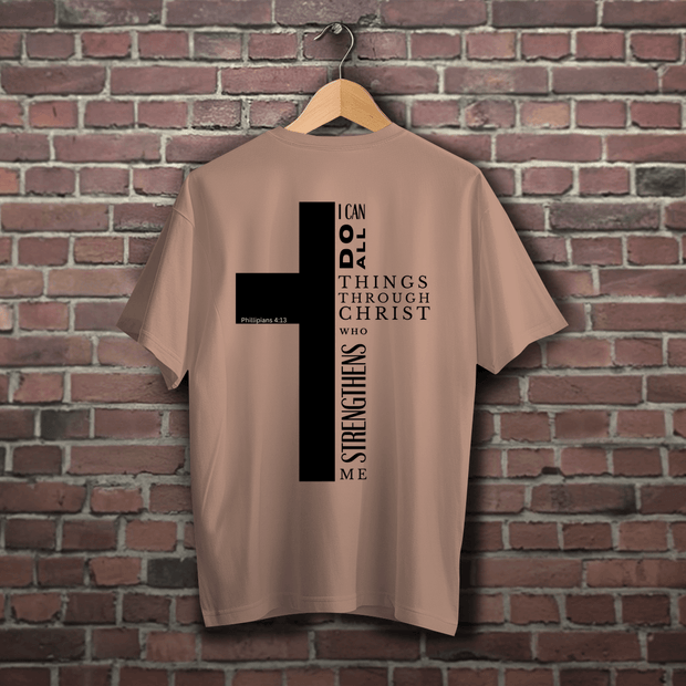 Oversize T-Shirt "I can do all" - by-grace.store