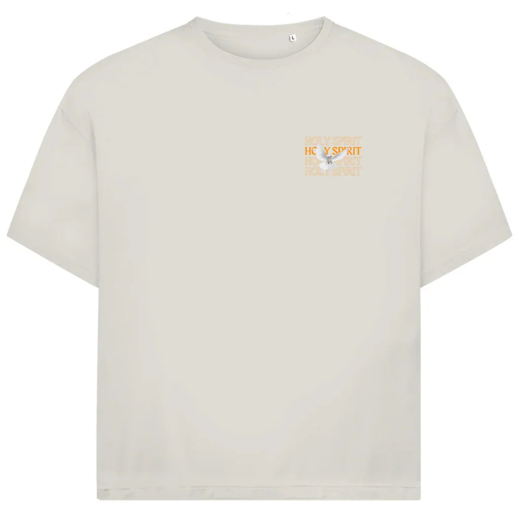 Holy Spirit Oversize T-Shirt | Vorder- & Rückendruck mit Friedenstaube | JJ Streetwear