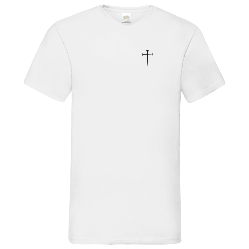Herren Basic V-Neck T-Shirt 