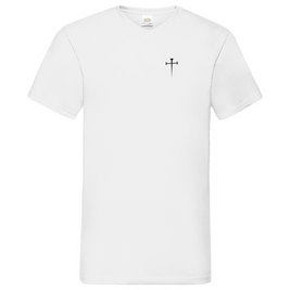 Herren Basic V-Neck T-Shirt 