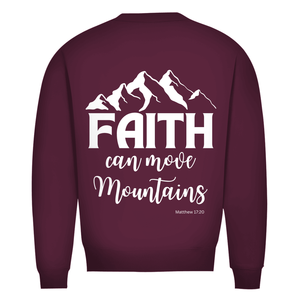 Herren Premium Bio Sweatshirt "Faith " - by-grace.store