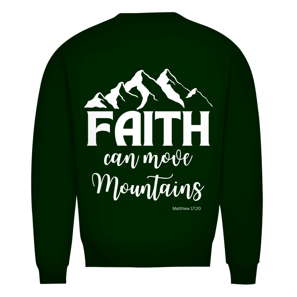Herren Premium Bio Sweatshirt "Faith " - by-grace.store