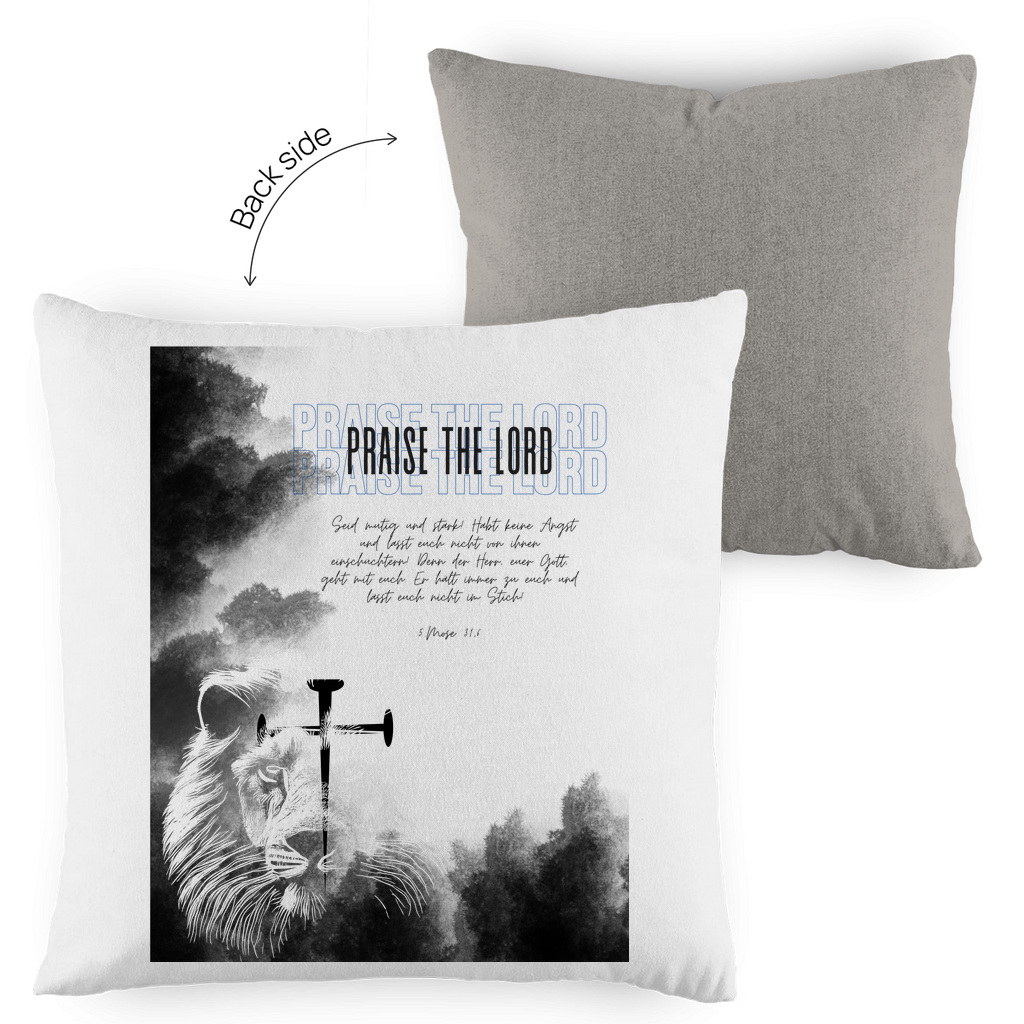 Kopfkissen zweifarbig 