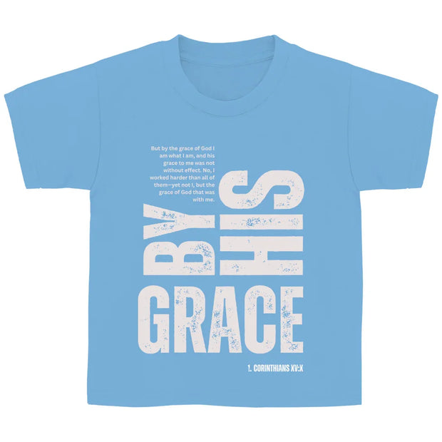 Kinder T-Shirt „Grace“ – Christliches Basic Shirt für Jungen & Mädchen | byGraceStore