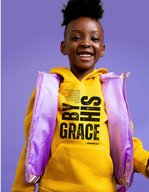 Kids Basic Hoodie "Grace" - by-grace.store