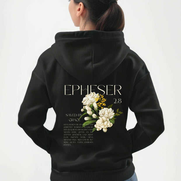 Damen Premium Bio Hoodie "Epheser" - by-grace.store