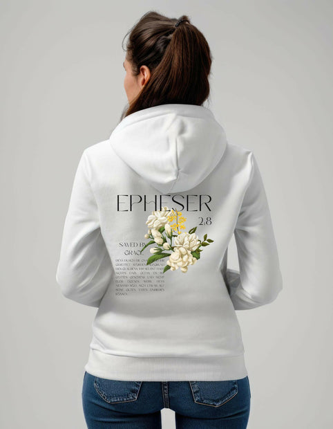 Damen Premium Bio Hoodie "Epheser" - by-grace.store
