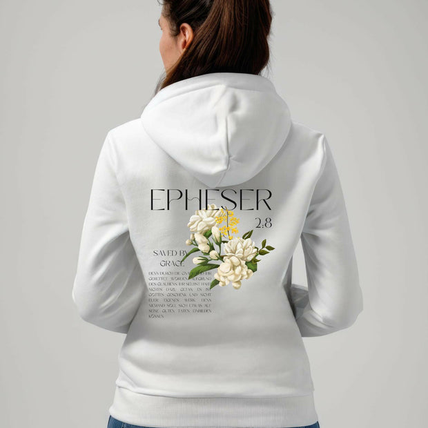 Damen Premium Bio Hoodie "Epheser" - by-grace.store