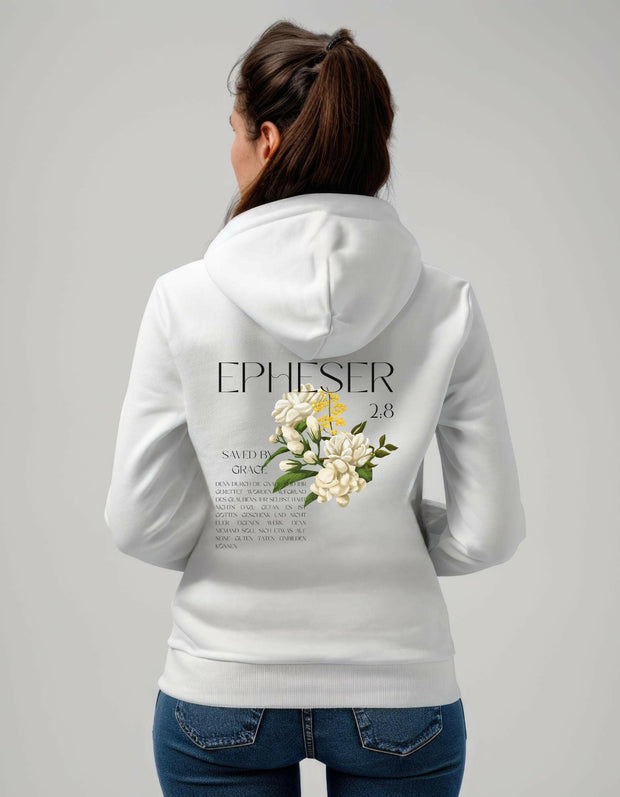 Damen Premium Bio Hoodie "Epheser" - by-grace.store