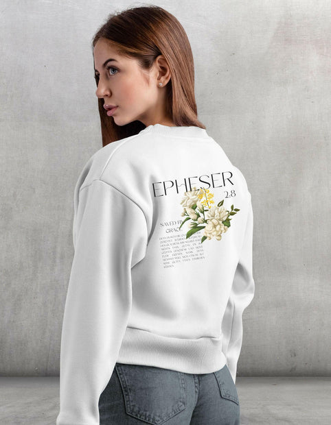Damen Premium Bio Sweatshirt "Epheser" - by-grace.store