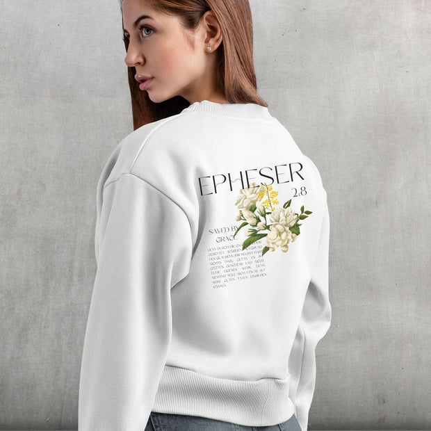Damen Premium Bio Sweatshirt "Epheser" - by-grace.store