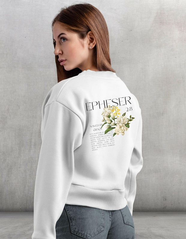 Damen Premium Bio Sweatshirt "Epheser" - by-grace.store