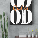 Poster II "God is Good" - by-grace.store
