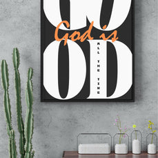 Poster II "God is Good" - by-grace.store