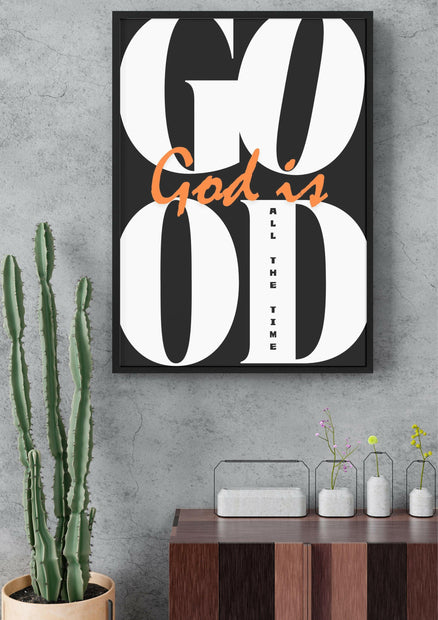 Poster II "God is Good" - by-grace.store