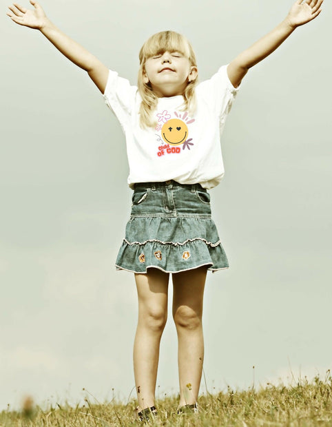 Kids Premium Bio T-Shirt "Child of God" - by-grace.store