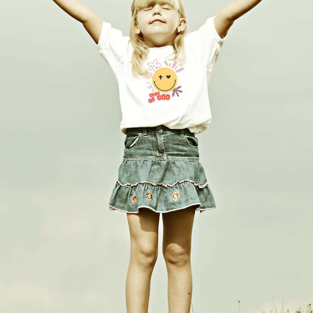 Kids Premium Bio T-Shirt "Child of God" - by-grace.store