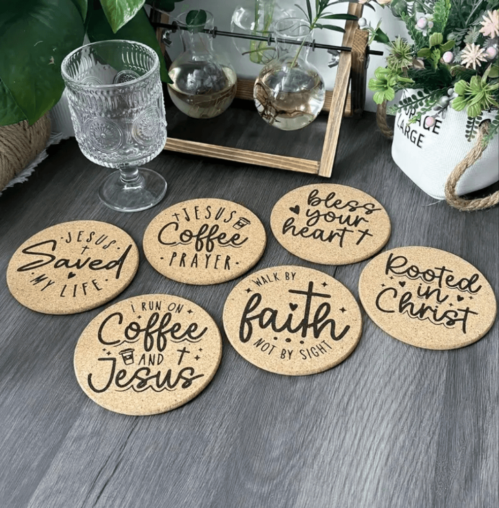 Korkuntersetzer Set - by-grace.store