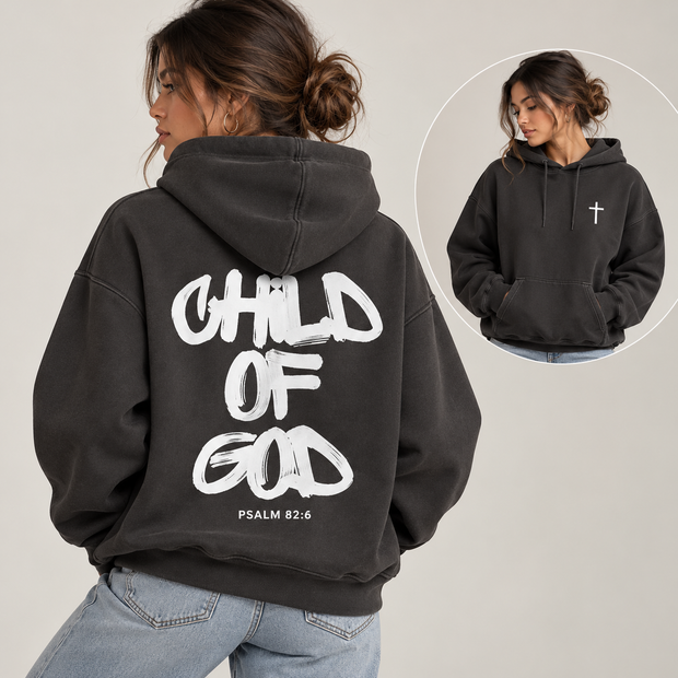 Child of God Hoodie Damen – Christlicher Kapuzenpullover