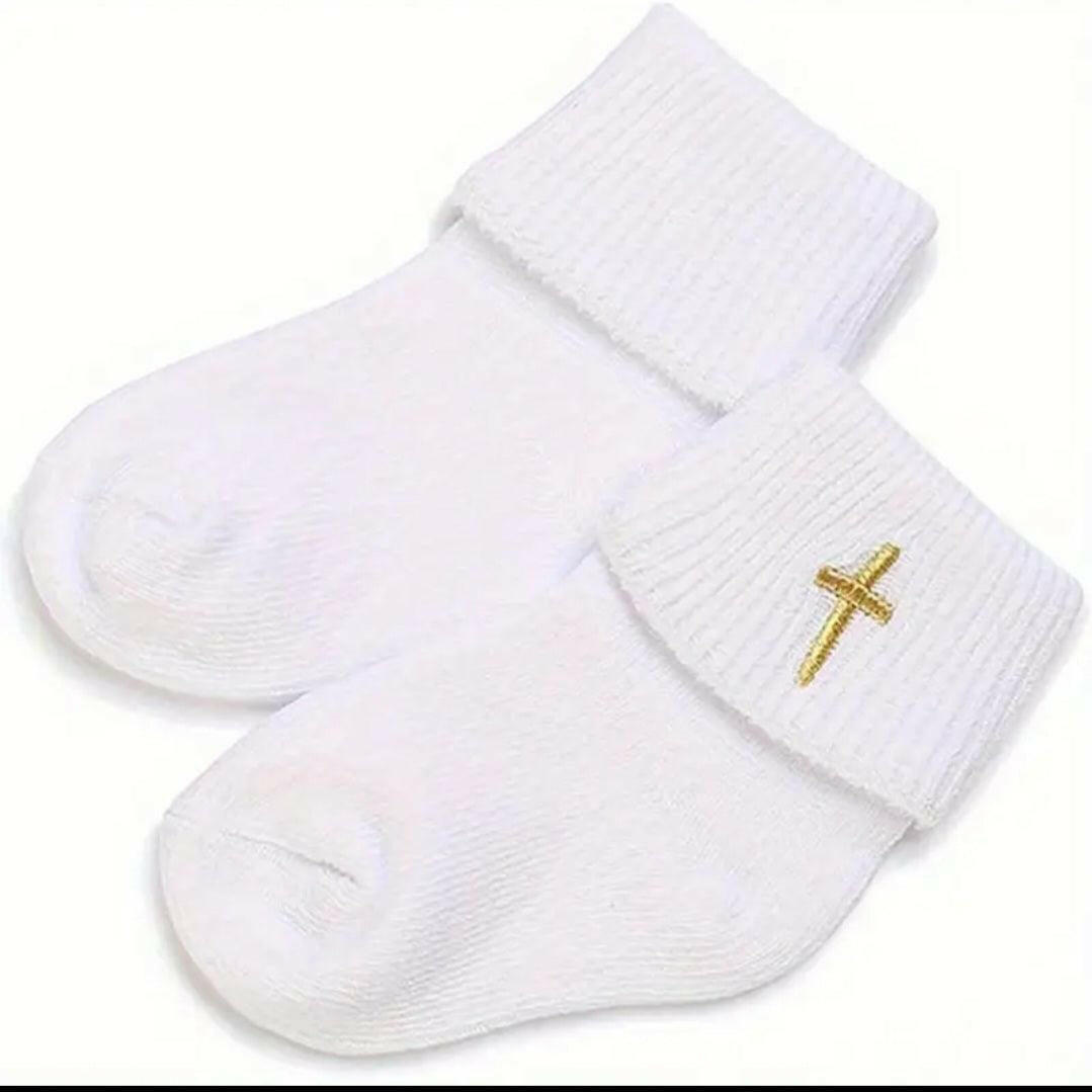 Baby Taufsocken - by-grace.store