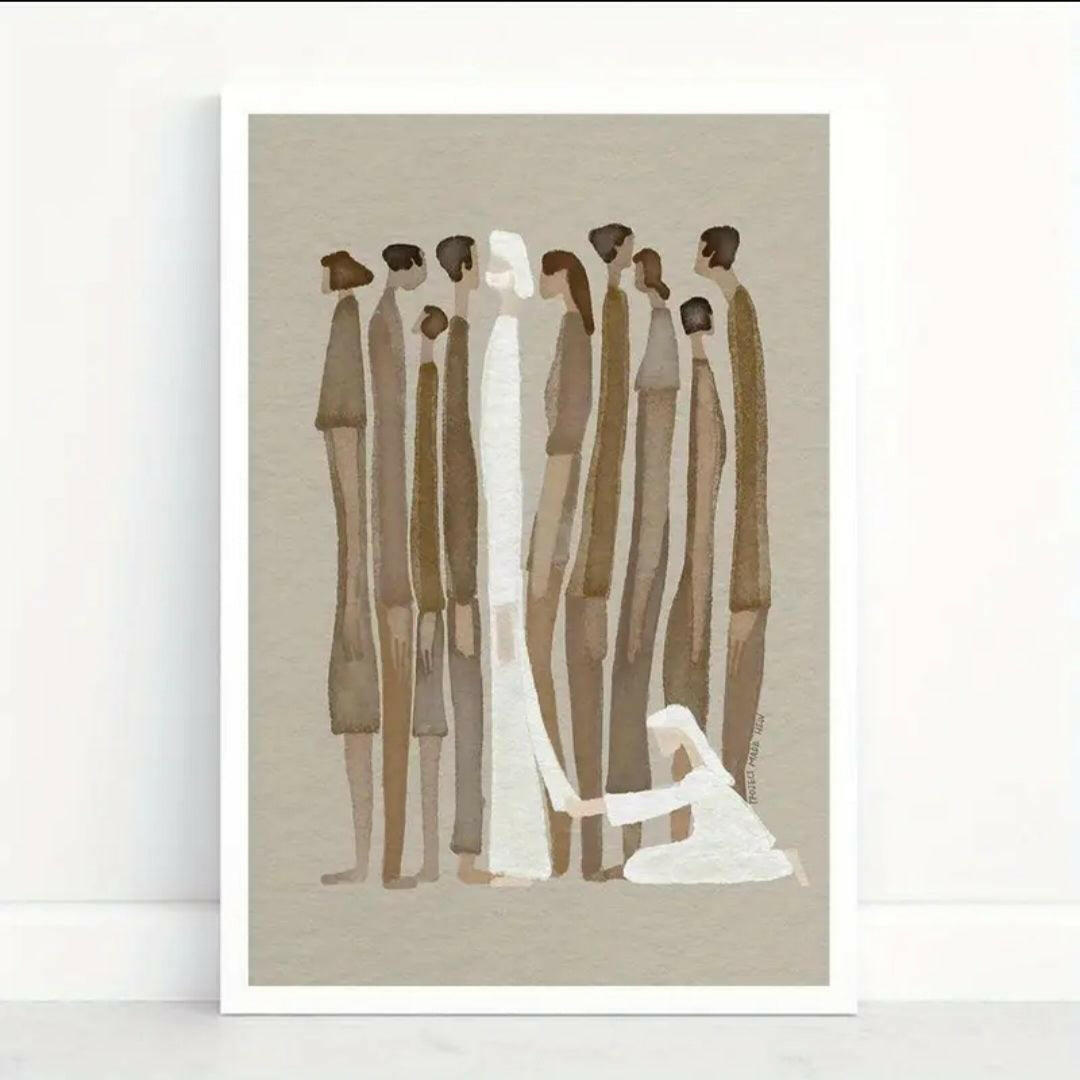 Leinwandbild "Gewand " - by-grace.store
