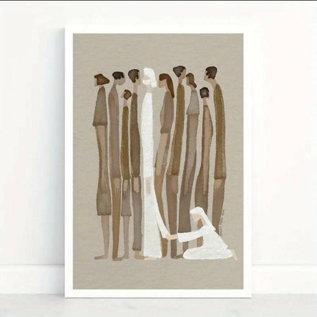 Leinwandbild "Gewand " - by-grace.store