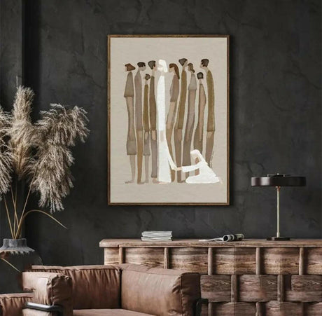 Leinwandbild "Gewand " - by-grace.store
