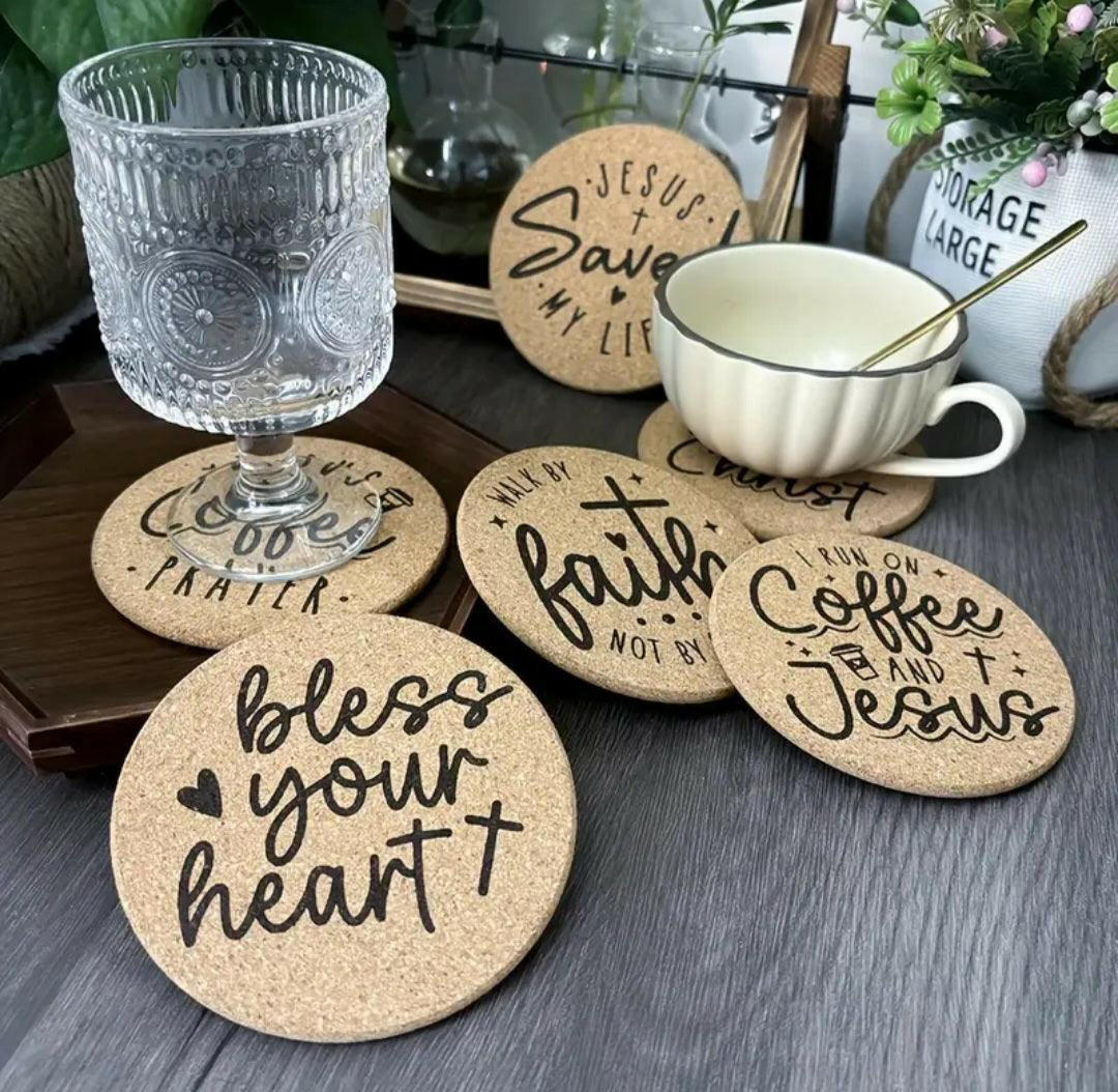 Korkuntersetzer Set - by-grace.store