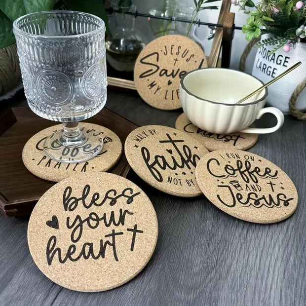 Korkuntersetzer Set - by-grace.store