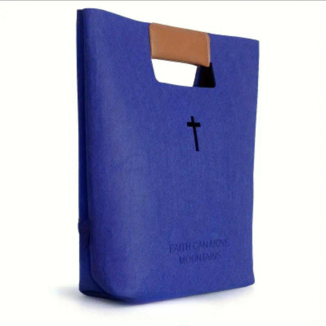 Filztragetasche mit Kreuz - by-grace.store