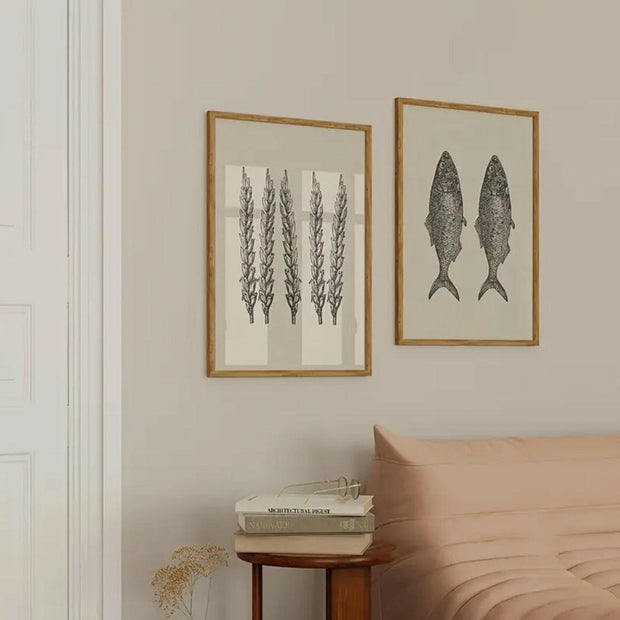 Leinwandbild "5 Brote & 2 Fische" - by-grace.store