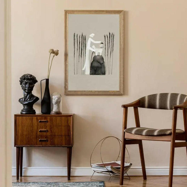 Leinwandbild "das verlorene Schaf" - by-grace.store