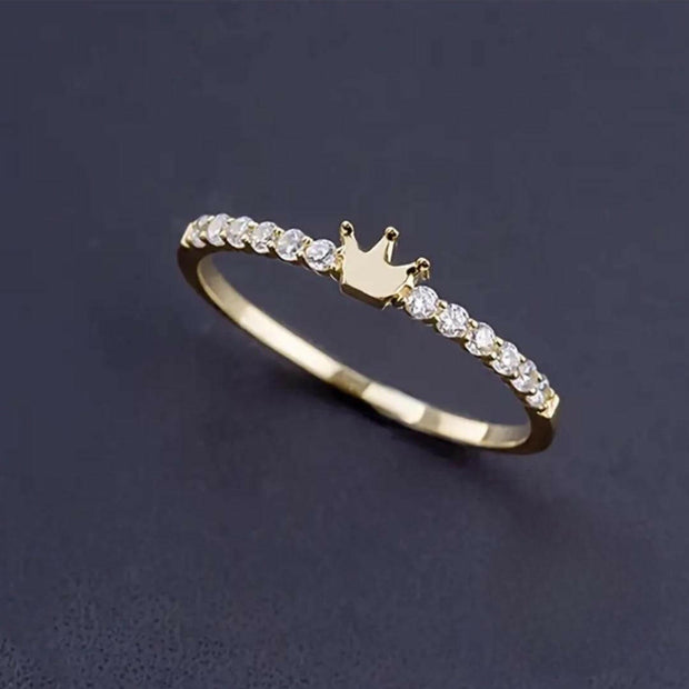 Königstochter 925er Sterlingsilber mit Zirkonia - by-grace.store