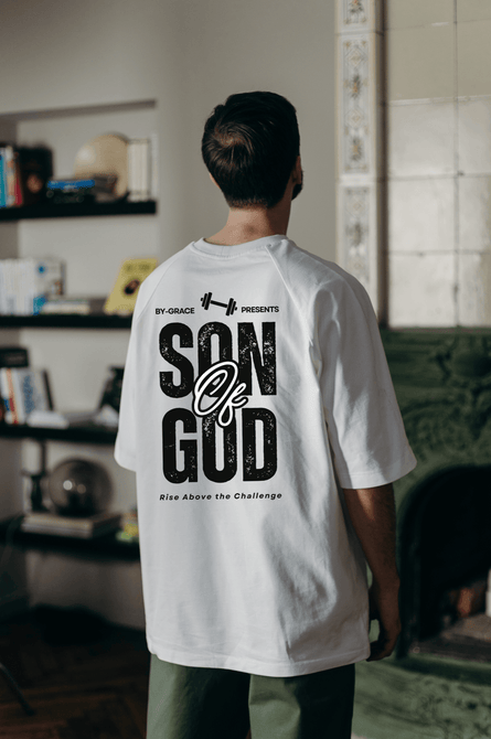 Oversize T-Shirt "Son of God" - by-grace.store