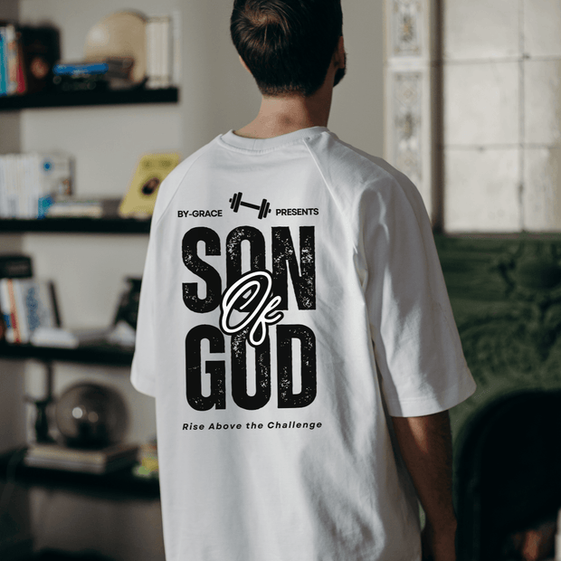 Oversize T-Shirt "Son of God" - by-grace.store