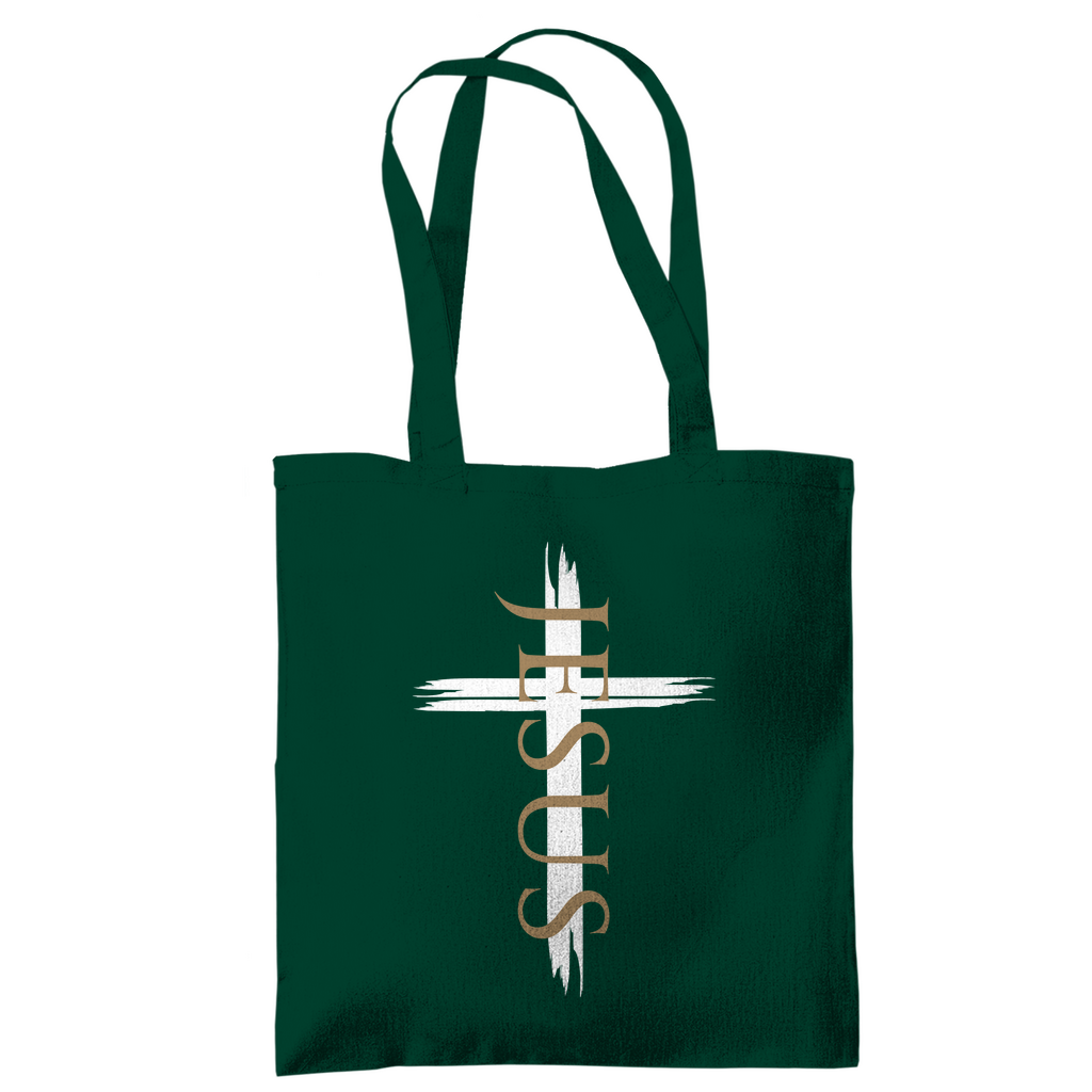 Tragetasche "Jesus Kreuz" - by-grace.store