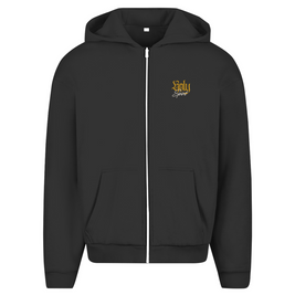 Herren Oversize Zipper Hoodie 