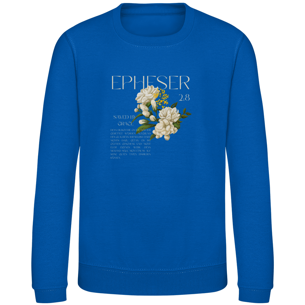 Kinder Sweatshirt "Saved" - by-grace.store